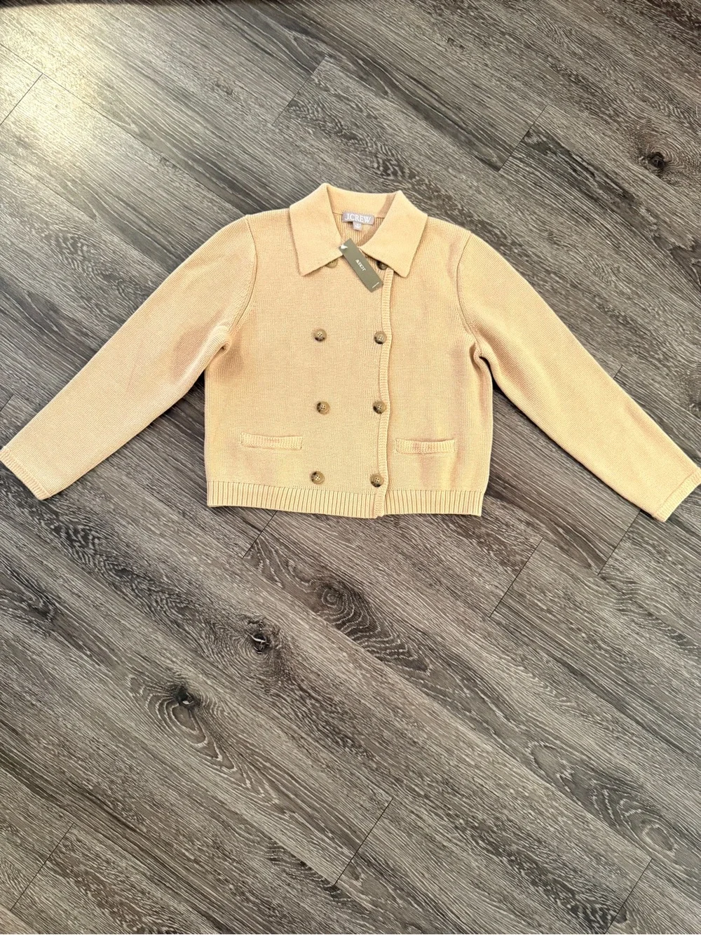 J. Crew Marielle cropped cardigan New
